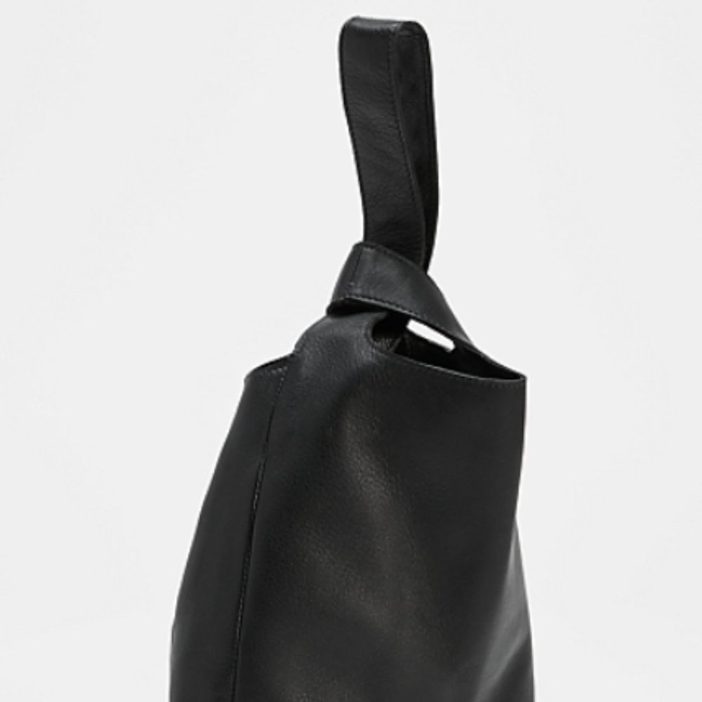 Buttery Leather Knot Bag by Eileen Fisher